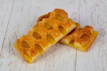 Delicious puff pastry