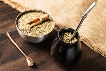 yerba mate drink