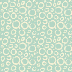 Abstract geometric seamless hand drawn pattern. Modern grunge texture. Light color brush painted background.