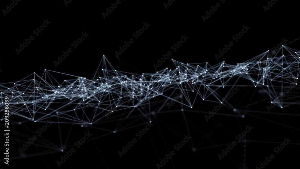 Poster mesh network concept.