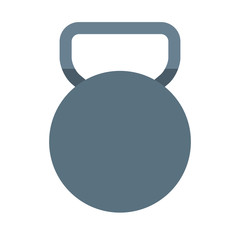 Kettlebell gym isolated vector illustration graphic design