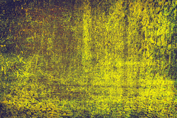 Yellow old grunge background