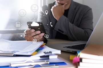 Cloud Computing diagram Network Data Storage Technology Service