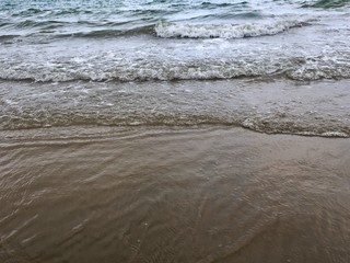 Sea wave on the beach