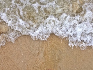 Sea wave on the beach