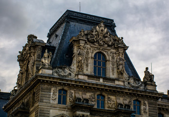 Fototapeta na wymiar Museu do Louvre