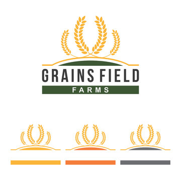 Grains Field Wheat Farm Field Symbol