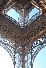 Eiffel debajo