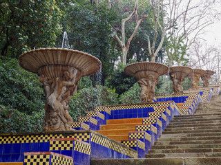 Staircase in Barcelona