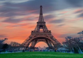 Foto op Aluminium Eiffeltoren - Parijs, Frankrijk © muratart
