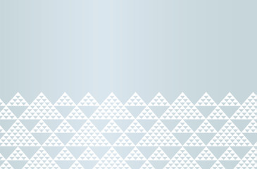 Japanese traditional pattern kimono cloud fish or snake scales background blue