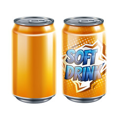 Soft drink tin can