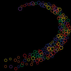 Geometric Background. Simple Pattern for Postcard, Print, Banner or Poster. Modern abstract background with polygons. Vector Texture in Trendy Minimalistic Style