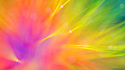 Obraz premium Beautiful blurred summer or spring illustration. Colorful bright abstract gradiant background. Fresh nature backdrop