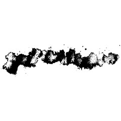Obraz premium Ink vector dry brush stroke. Vector illustration. Grunge hand drawn watercolor texture.