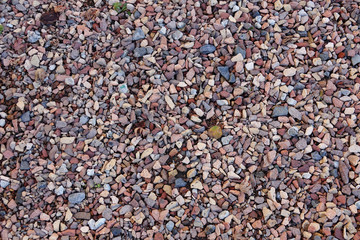 Many pebbles