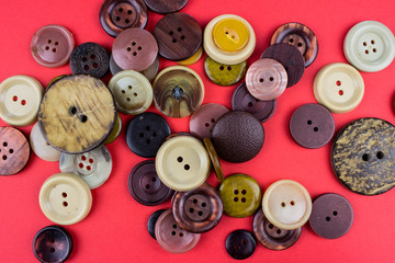 Clothes buttons pattern.