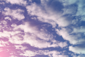 sun and cloud background with a pastel colored
