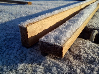 Кристаллы льда