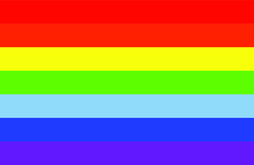 Rainbow Vector Icon flag