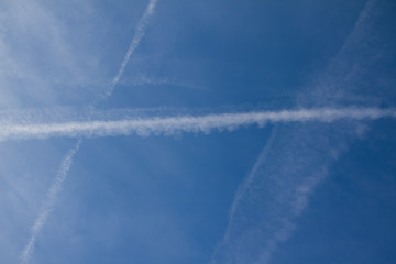 Environmental pollution by planes
