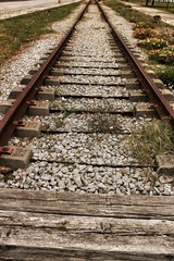 Old and abandoned Train tracks