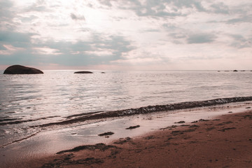 At the end of the day, a cyclone with rain and wind