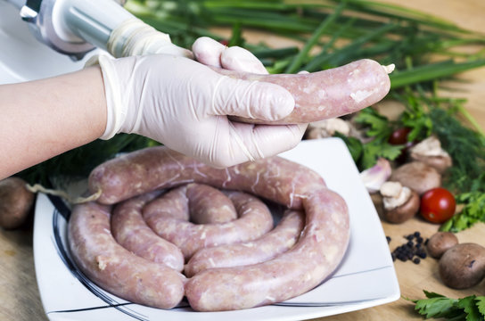  Homemade Making Sausage