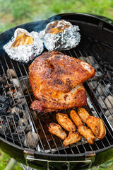 tasty grilled turkey