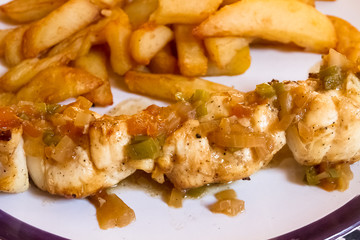 brochette de lotte