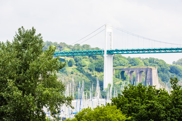 Pont suspendu en Bretagne