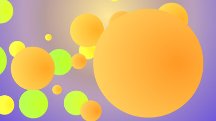 Cheery backdrop from spinning squares