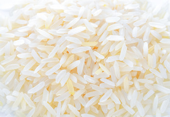 rice isolated on white background