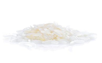 Fototapeta na wymiar rice isolated on white background