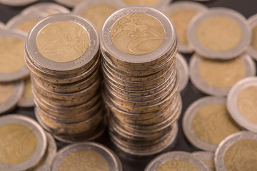 euro coins
