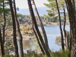 Puentes Viejas reservoir Las Garinas Buitrago de Lozoya