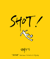 스포츠 포스터 / 손으로 그린 스포츠 그림