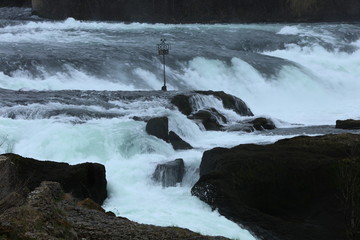 Wasserfall Rheinfall in Schaffhausen