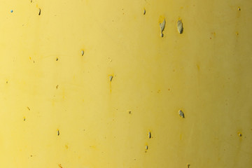 Yellow Background Textures. Abstract Colorful Background. Yellow Metal Wall.
