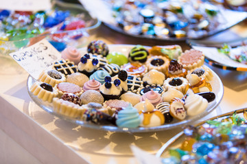 Muffins from Murano glass