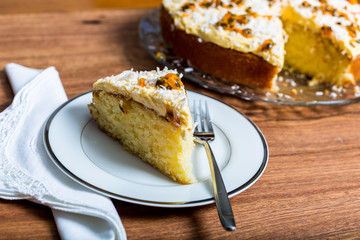 Passionfruit and Coconut Cake