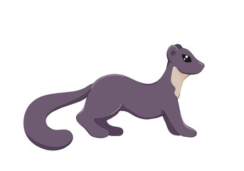 cute kawaii pine marten