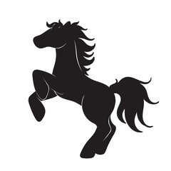 horse black silhouette