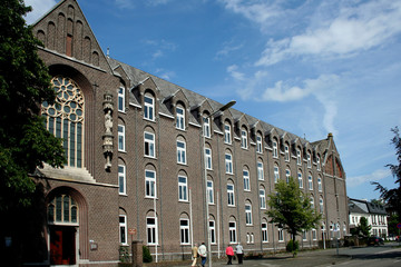 Fototapeta na wymiar Redemptorists convent in Wittem
