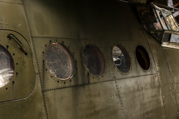 An old abandoned plane