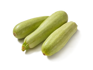 Young fresh zucchini