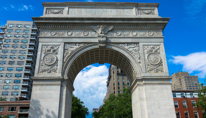 Fototapeta na wymiar Washington Square Arch - New York