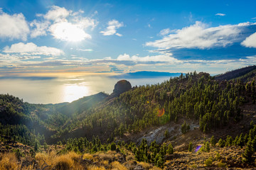 Naklejka premium Scenic view from Tenerife