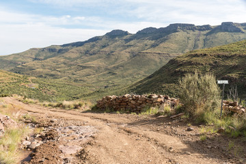 Ian se Afgrond in Jouberts Pass at Lady Grey