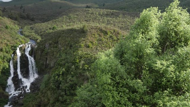 Massive Waterfall in New Zealand